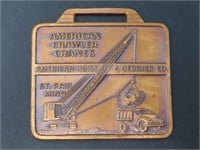 NEED BACK PHOTOS-American Crawler CranesWatch FOB