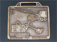 Osgood General Crane and Excavator Watch FOB