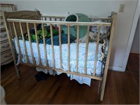 Baby Bed and Bassinet plus contents