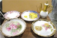 Group of Hand Painted China