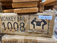 Cedar Playground Monkey Bars
