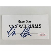Van Williams Original Signature - A.A.U Authentica