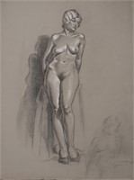 AF Catrambone Female Nude Study