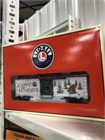 LIONEL SANTA AND SNOWMAN CAR