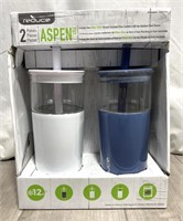 Reduce Aspen Vacuum Insulated Glass Tumblers 2