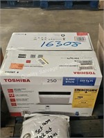 toshiba 8,000btu 350sqft window AC