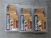 (3) Boxes of Bostitch SB Caps