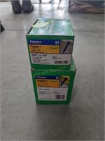 (2) Partial Boxes of Tapper + Screws