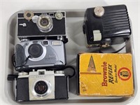 ASSORTED LOT OF VINTAGE CAMERAS