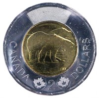 Canada 2019 $2 Polar Bear First Strike - MS64 ICCS