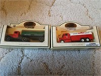(2) Standard Oil Die Cast Trucks- in Boxes