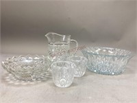 Assortment Of Clear Glass