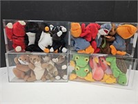 Lot of TY Beanie Babies in Conatainers