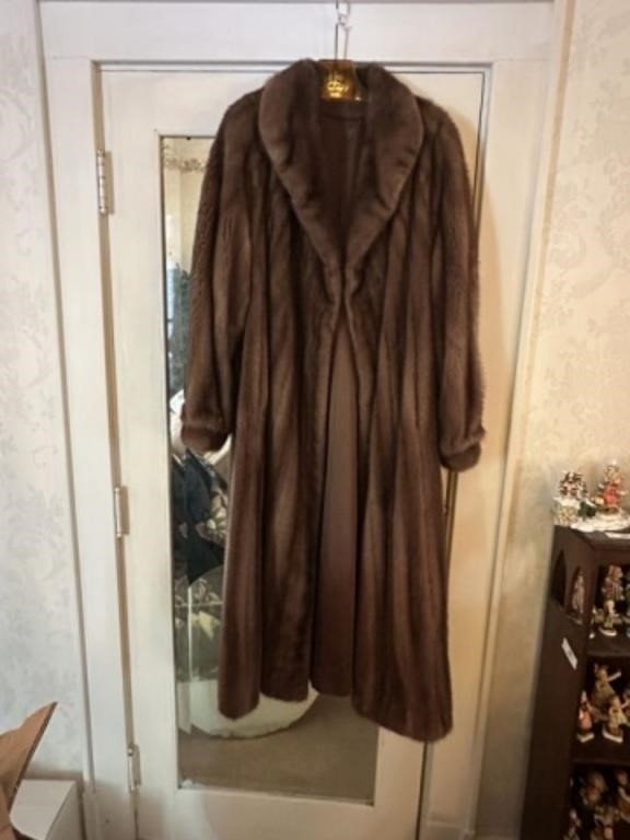 Guy Laroch Full Length Fur Coat
