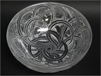 Lalique Pinsons Sparrow Bowl