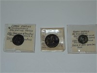 Roma Coins Lot of Three.