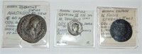 Roman Coin Lot of Three.