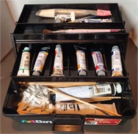 Box Of Painting Supplies