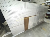Peg Board Lot - Full 8x4 Sheet & Misc Parts
