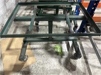 5 Steel Mobile Adjustable Set Down Trolleys