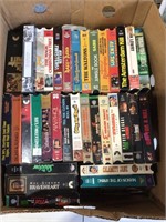 Box lot VHS tapes row 3 top