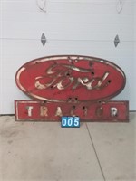 PORC. FORD TRACTOR NEON CAN SIGN FRONT