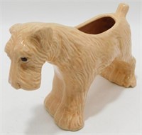 * Vintage Shawnee Airedale Terrier Pottery