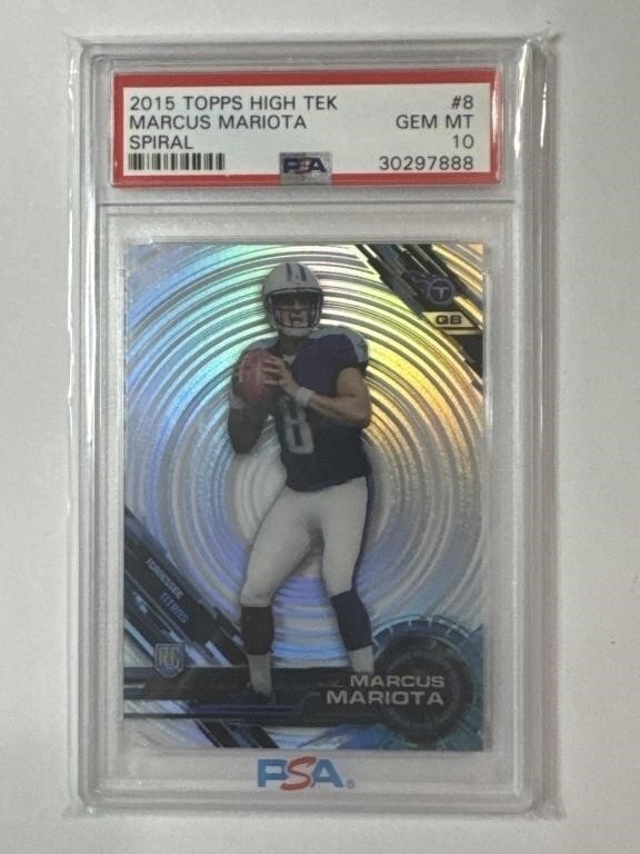 PSA 10's, Rookies, Stars, and More Fantastic Sports Cards