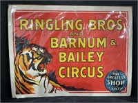 Ringling Bros. Original Circus Poster Tiger