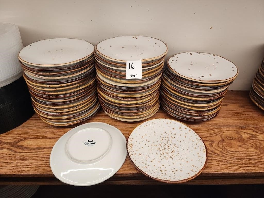 LOT 50 TUXTON 7-1/4" PLATES