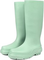 DKSUKO-  Women's Tall Rain Boots SIZE 8.5