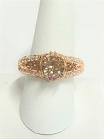Zircon Fashion Jewelry Ring Size 9  - Beautiful
