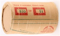 20 Count Roll 1881-s Morgan Dollar