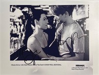 Autograph COA Good Will Hunting Media Press Photo