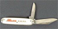 B. & O.R.R Pocket Knife