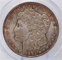 1891 $1 PCGS MS 64