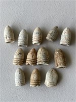Collection of (12) Civil War Bullets