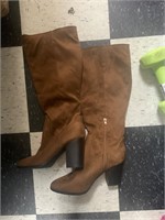 Brown Suede Women’s Boots