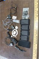 Lot of Assorted Cell Phones & Chargers