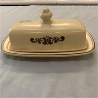 Vintage Platzgraff Village Covered Butter Dish