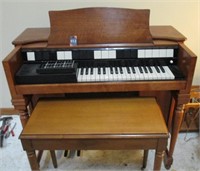 Lyon Hammond Hely Organ with Bench & Music