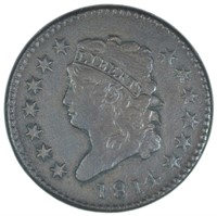 EF 1814 Plain 4 Large Cent