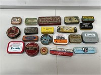 Box Lot Assorted Collectable Tins