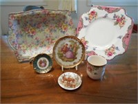 6 Piece Decorative Plates and Small Cup
