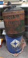 Vintage oil cans Atlantic Richfield