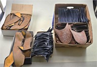 Leather scraps lot