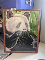 Panda Bear Painting by COE