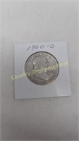 1960 Franklin Half Dollar