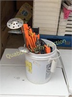 2 BUCKETS OF ASSORTED FISHING ITEMS