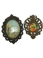 Miniature Brass Frames Made in Italy